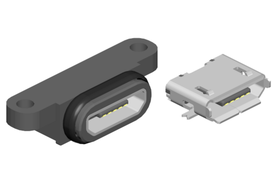 USB Typ B "Micro Bauform"